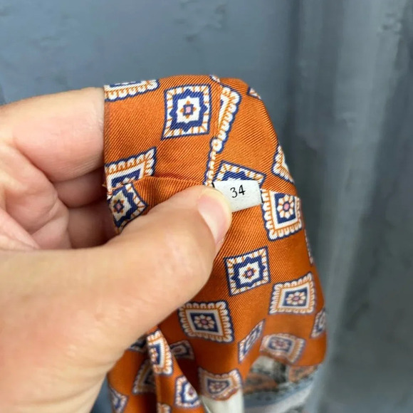 Sandro Paris Paisley Scarf Dress, size 34 - Picture 9 of 12